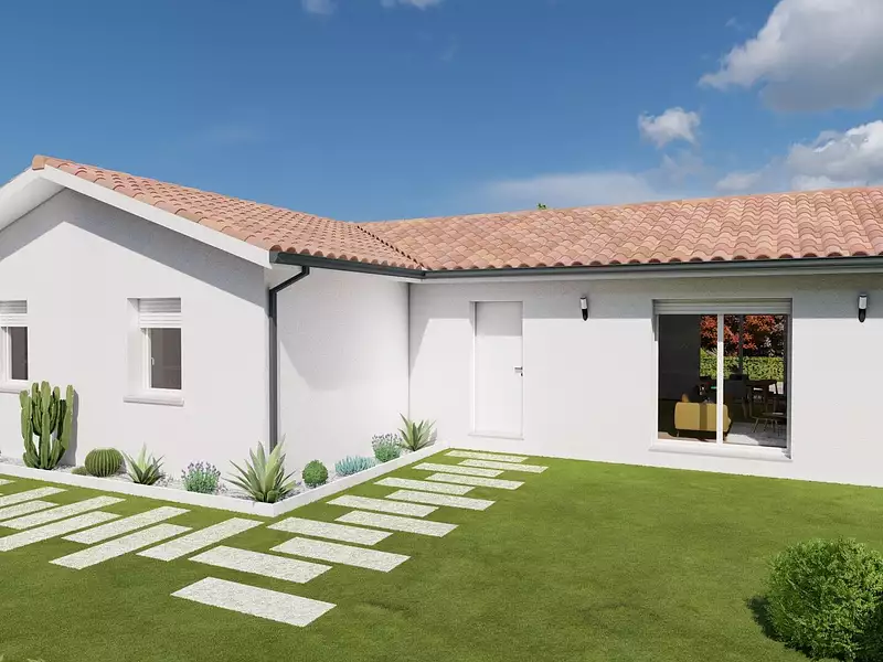 Maison neuve, 103 m² - Négrondes (24460)