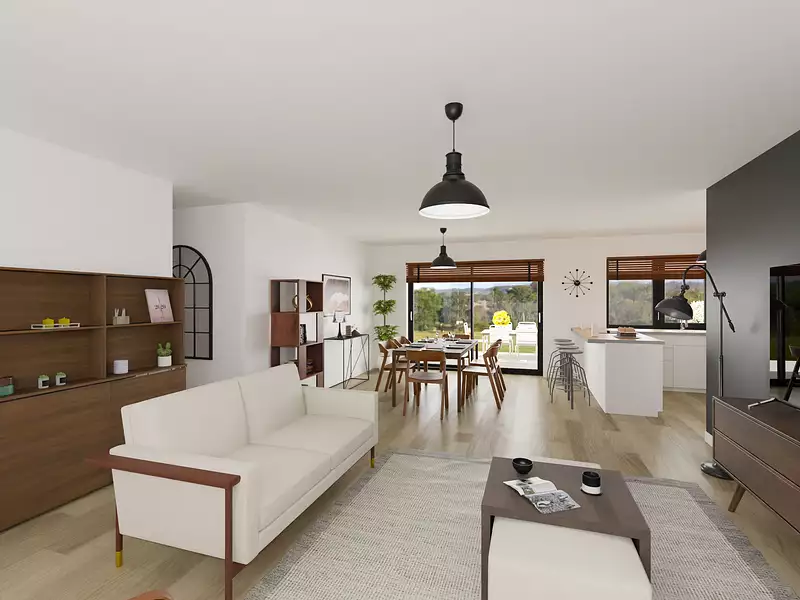 Maison neuve, 95,22 m² - Montévrain (77144)