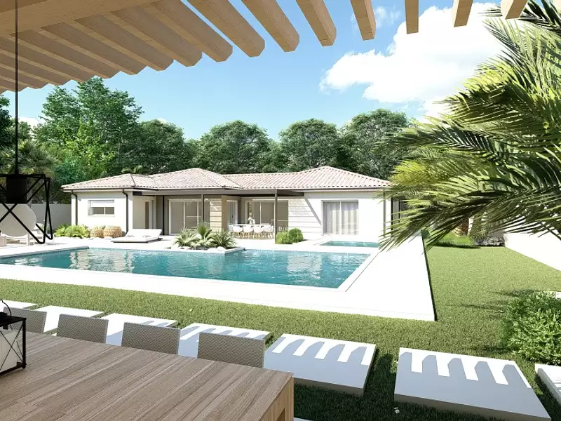 Terrain à bâtir, 654 m² - Le Pian-Médoc (33290)