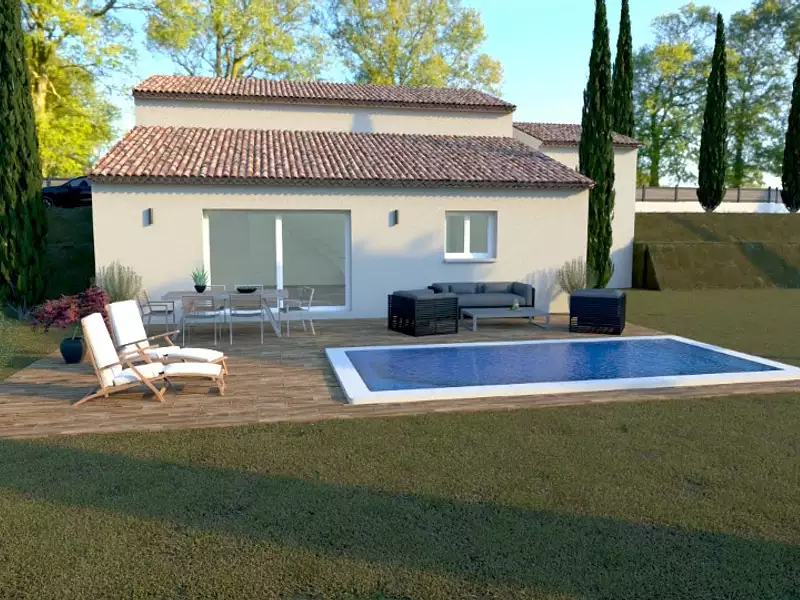 Maison neuve, 100 m² - Rocbaron (83136)