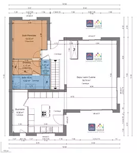 Maison neuve, 130 m²
