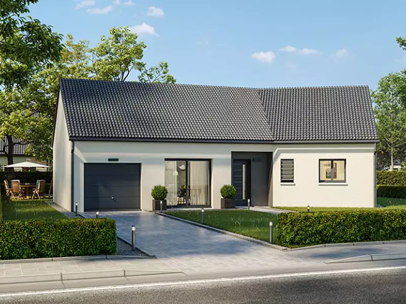 Maison neuve, 90 m² - Alincourt (08310)