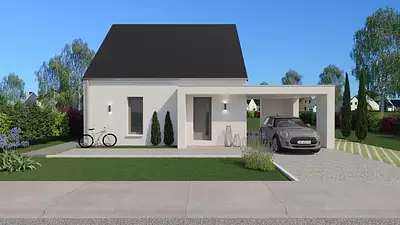 Maison neuve, 50 m²