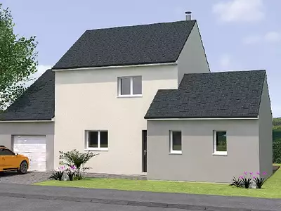 Maison neuve, 100 m² - Baugé (49150)