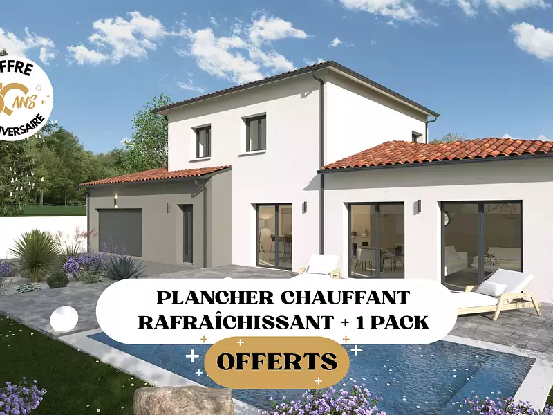 Maison neuve, 160 m² - Jonage (69330)