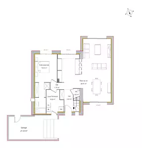 Maison neuve, 127 m²