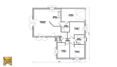 Maison neuve, 89 m²