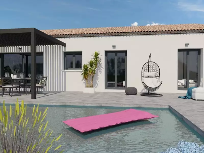Maison neuve, 120 m² - Mirabel-et-Blacons (26400)