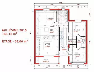Maison neuve, 143 m²
