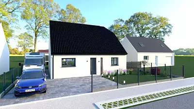 Maison neuve, 60 m²