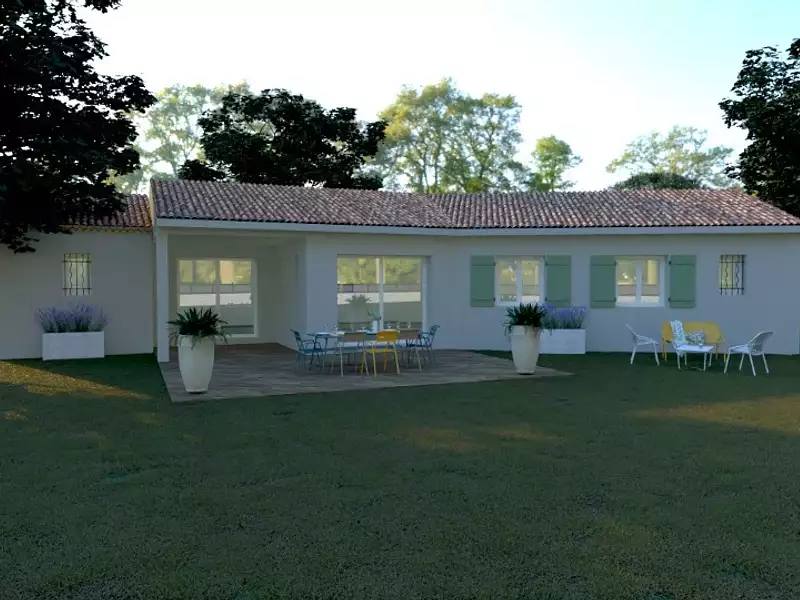 Maison neuve, 100 m² - Lorgues (83510)