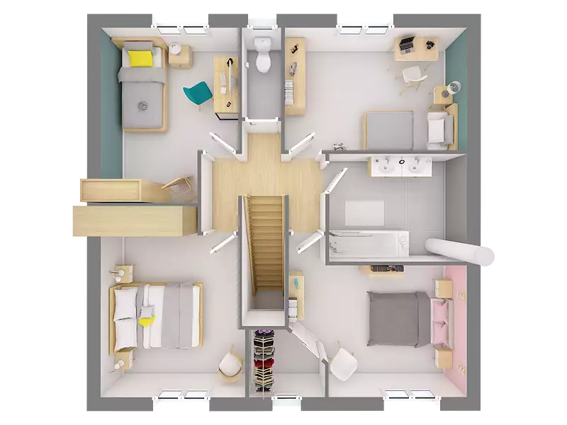 Maison neuve, 117,12 m² - Massy (91300)