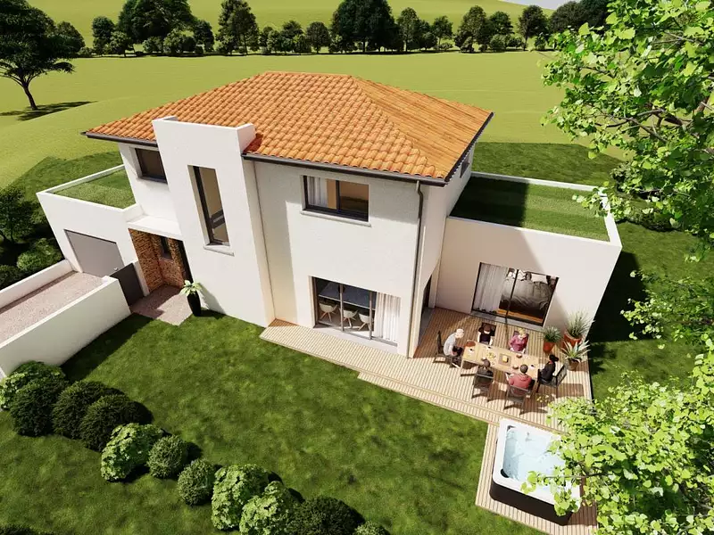 Maison neuve, 140 m² - Liergues (69400)