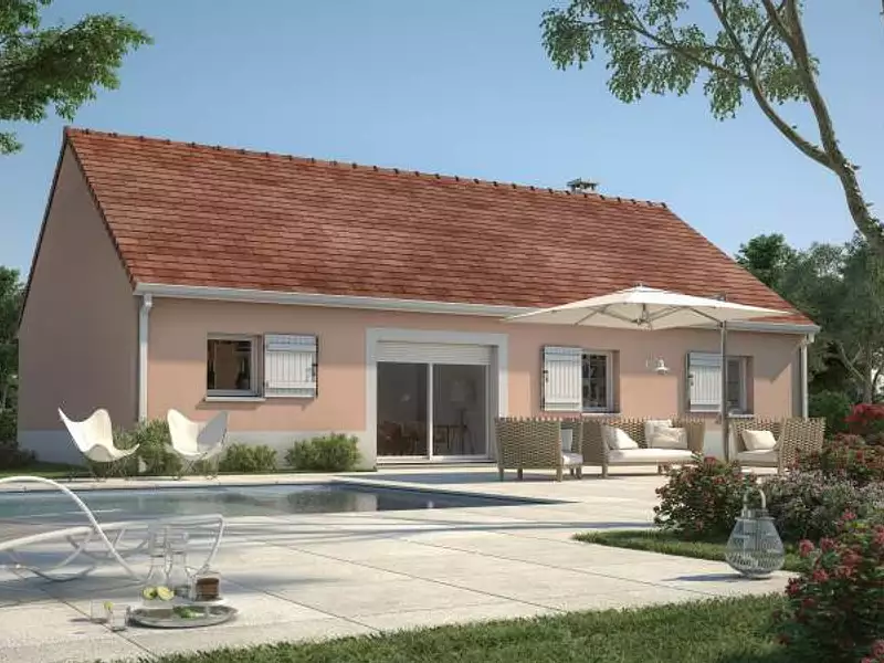 Maison neuve, 65 m² - Vénestanville (76730)