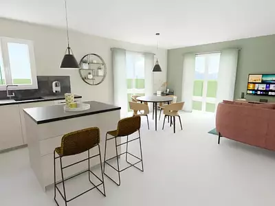 Maison neuve, 65 m²