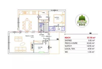Maison neuve, 113 m²