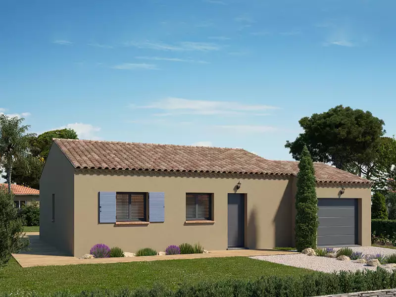 Maison neuve, 71 m² - Saint-Alexandre (30130)