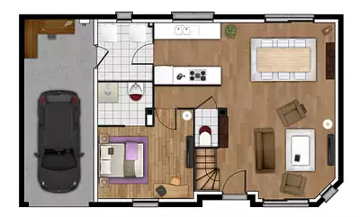 Maison neuve, 99 m²