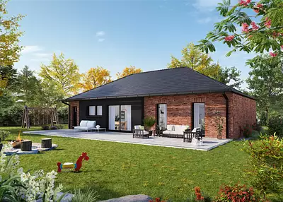 Maison neuve, 90,45 m²