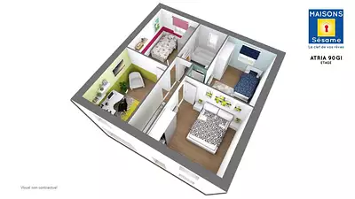 Maison neuve, 87 m²