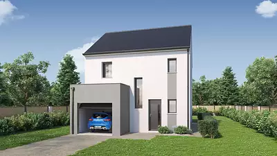 Maison neuve, 76 m²
