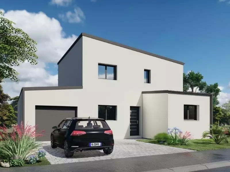 Maison neuve, 117 m² - Segré-en-Anjou Bleu (49500)
