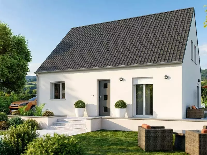 Maison neuve, 82 m² - Courgivaux (51310)