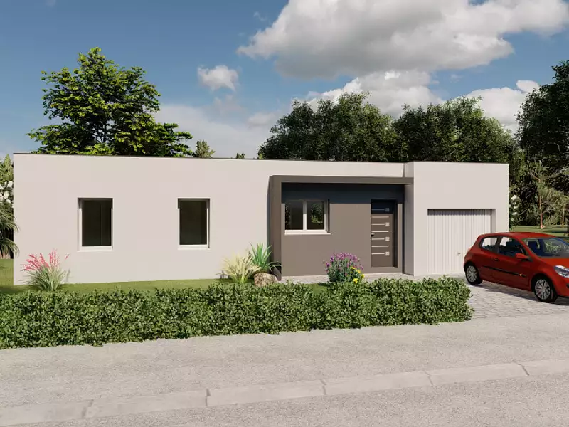 Maison neuve, 94 m² - Saint-Melaine-sur-Aubance (49610)