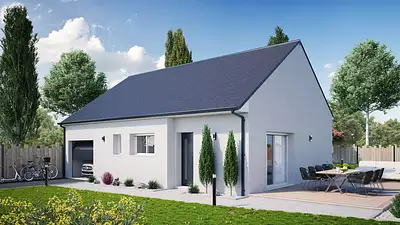 Maison neuve, 69 m²