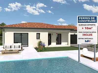 Maison neuve, 98 m²