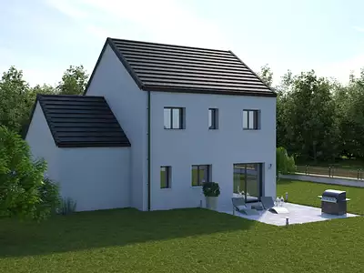 Maison neuve, 103,48 m²