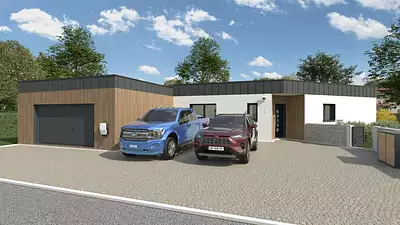 Maison neuve, 95 m²