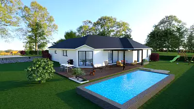 Maison neuve, 100 m²