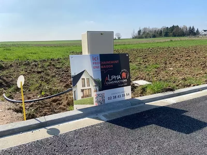 Terrain à bâtir, 504 m² - Artenay (45410)