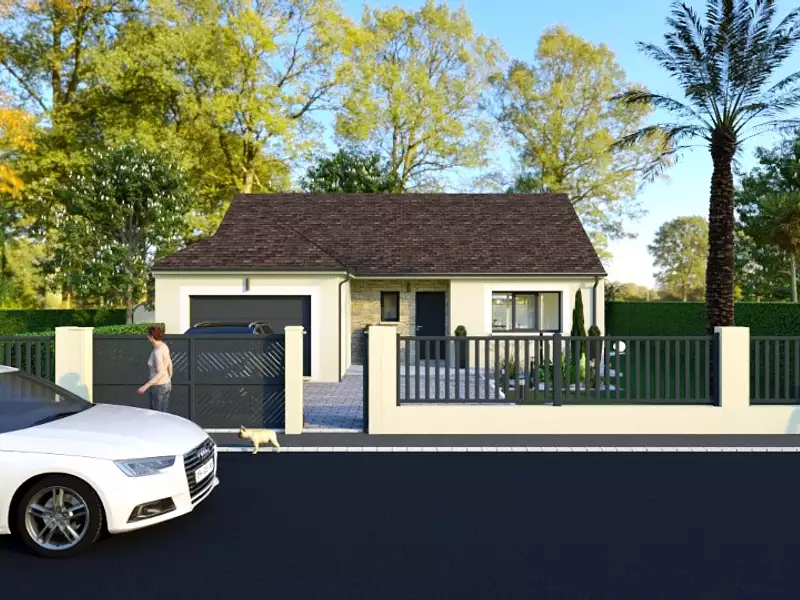Maison neuve, 100 m² - Salins (77148)