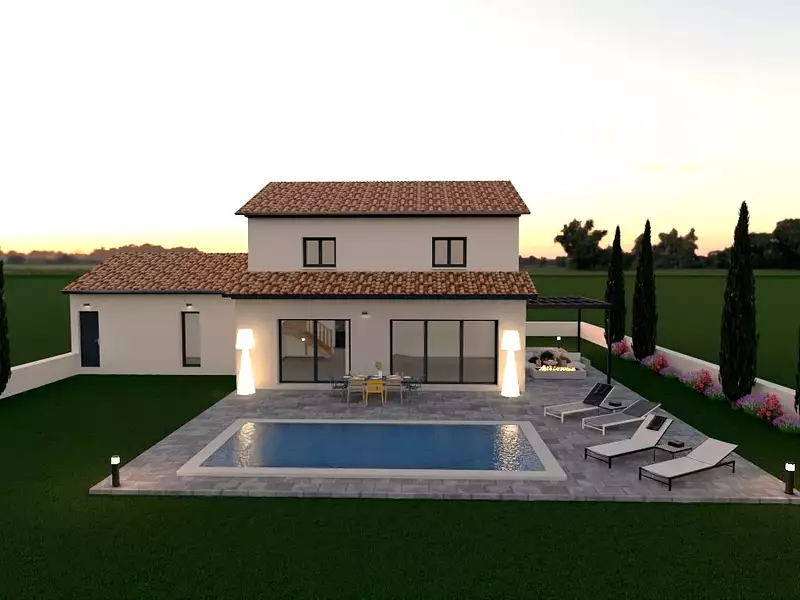Maison neuve, 149 m² - Grièges (01290)