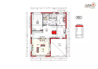 Maison neuve, 145 m²