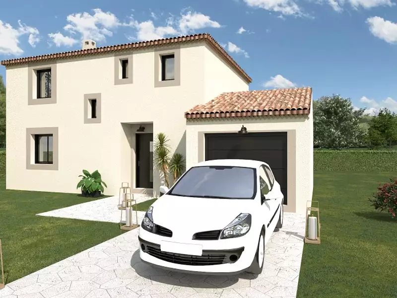 Maison neuve, 100 m² - Garéoult (83136)