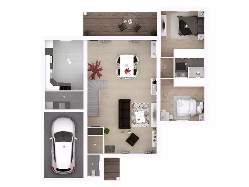 Maison neuve, 115 m² - Atur (24750)