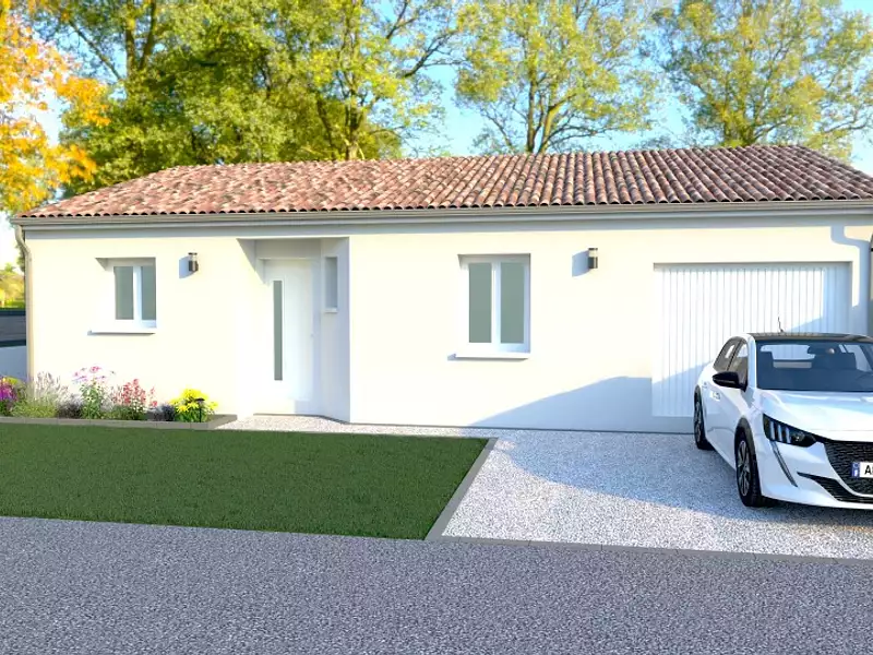 Maison neuve, 65 m² - Ardillières (17290)
