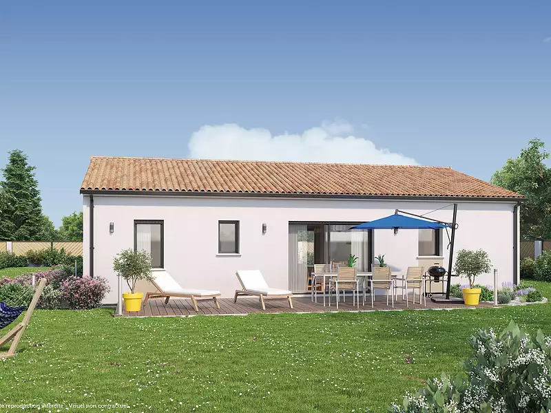 Maison neuve, 82 m² - Parempuyre (33290)
