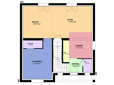 Maison neuve, 86 m²