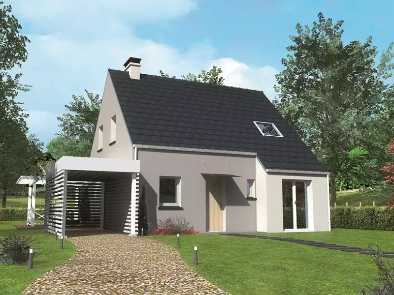 Maison neuve, 95 m² - Laigné-en-Belin (72220)