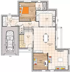 Maison neuve, 136 m²