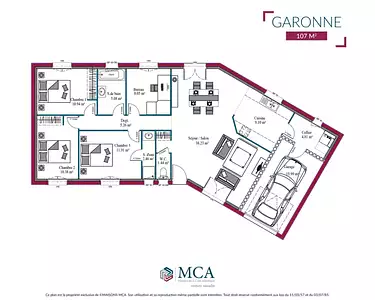 Maison neuve, 81 m²