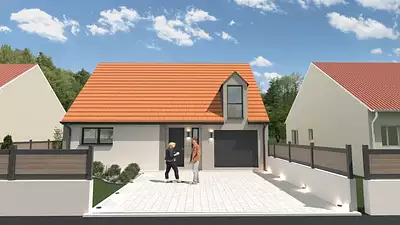 Maison neuve, 90 m²