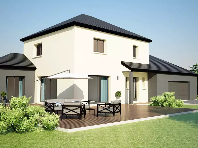 Maison neuve, 135 m² - Les Essarts Varimpré (76270)