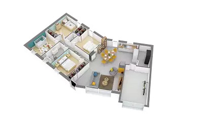 Maison neuve, 98 m²