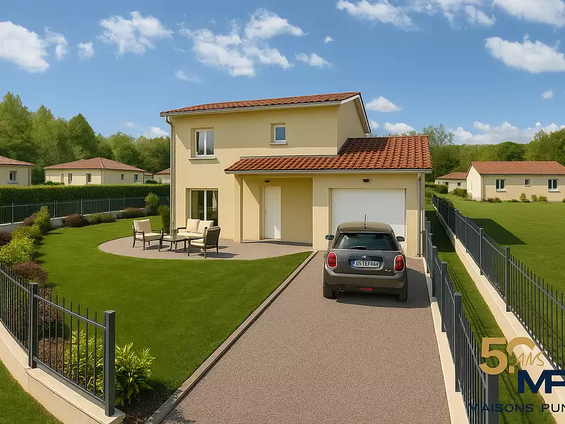 Maison neuve, 95 m² - Lay (42470)