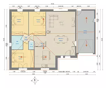 Maison neuve, 90 m²